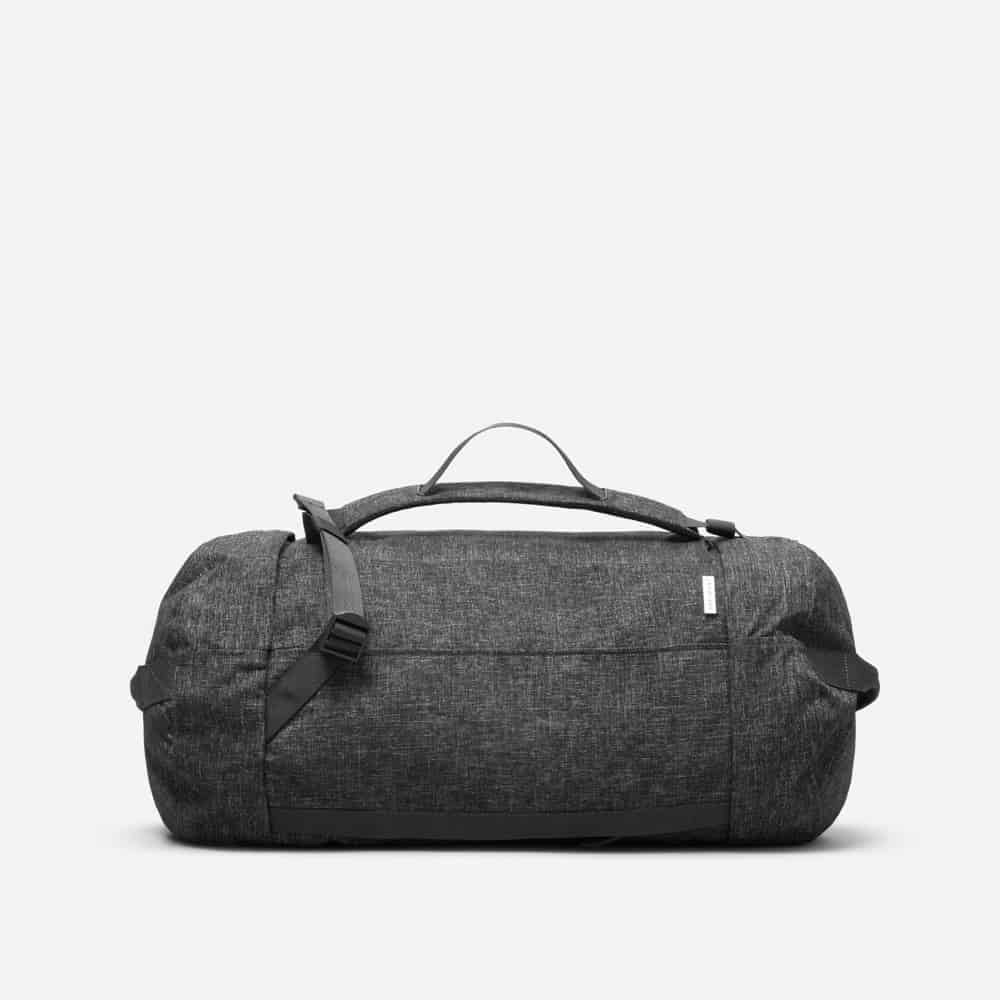 Everlane The Mover Pack Unisex Duffel in Dark Grey Crosshatch
